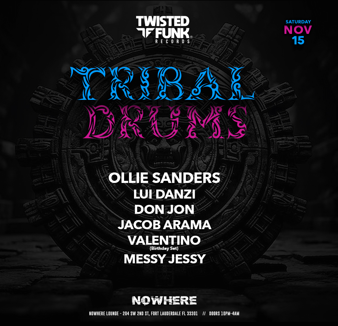 TFR Tribal Drums Nowhere Nov 15 IG